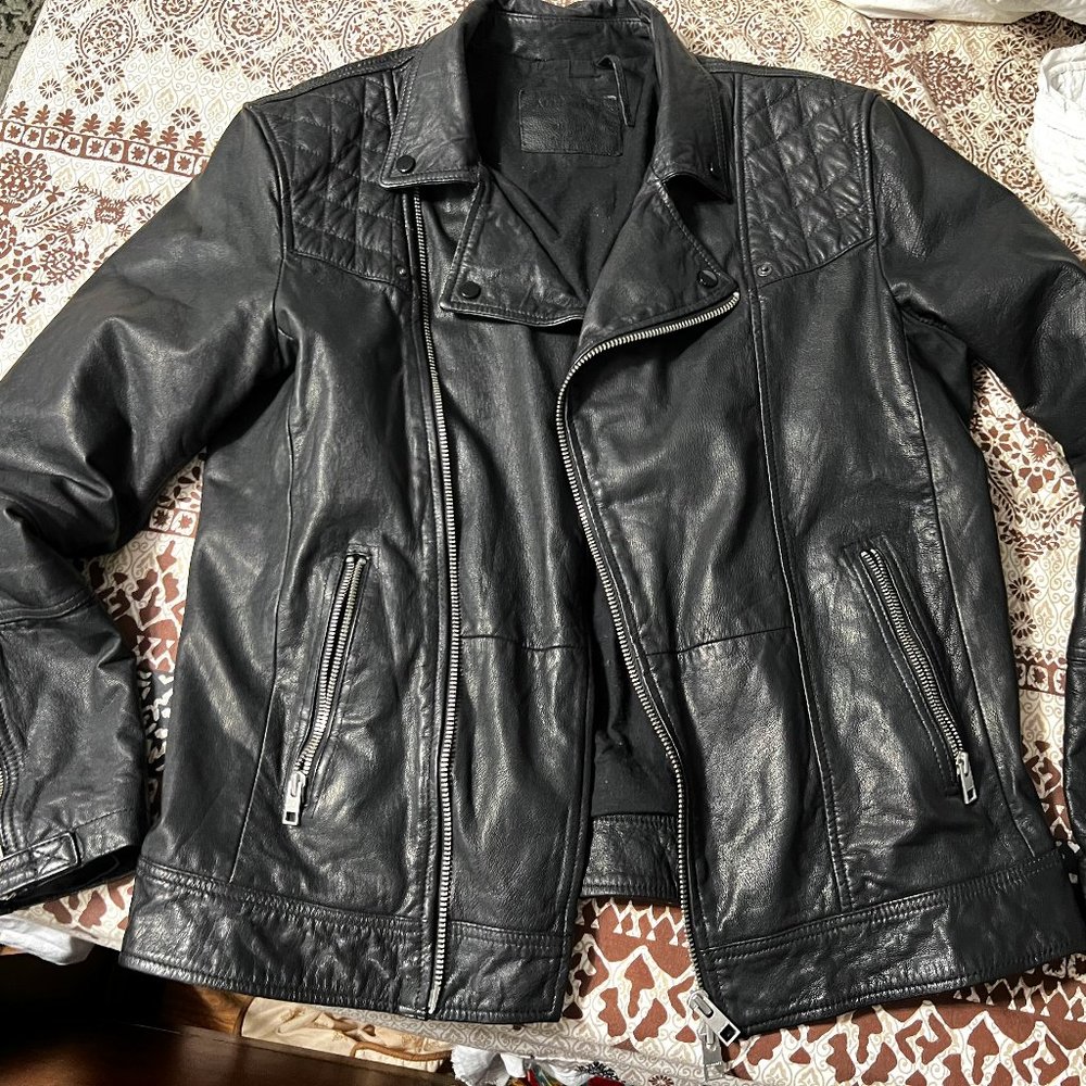 All saints Kushiro Leather Jacket